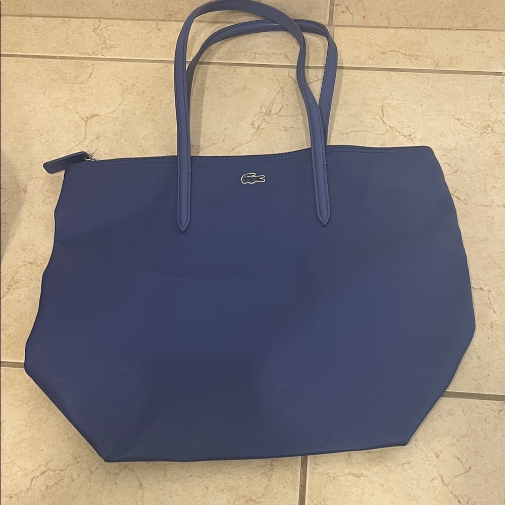 Lacoste Royal Blue Tote Bag